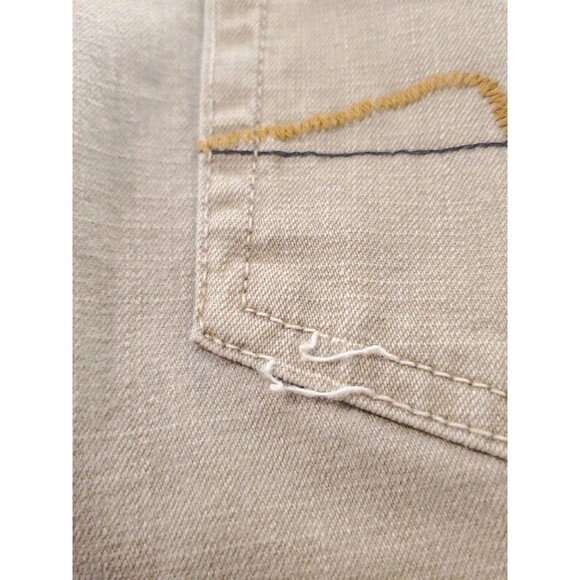 7 for All Mankind Jeans Bootcut  Sz 27 Stretch 29x30.5 Low Rise VGUC - Picture 7 of 8